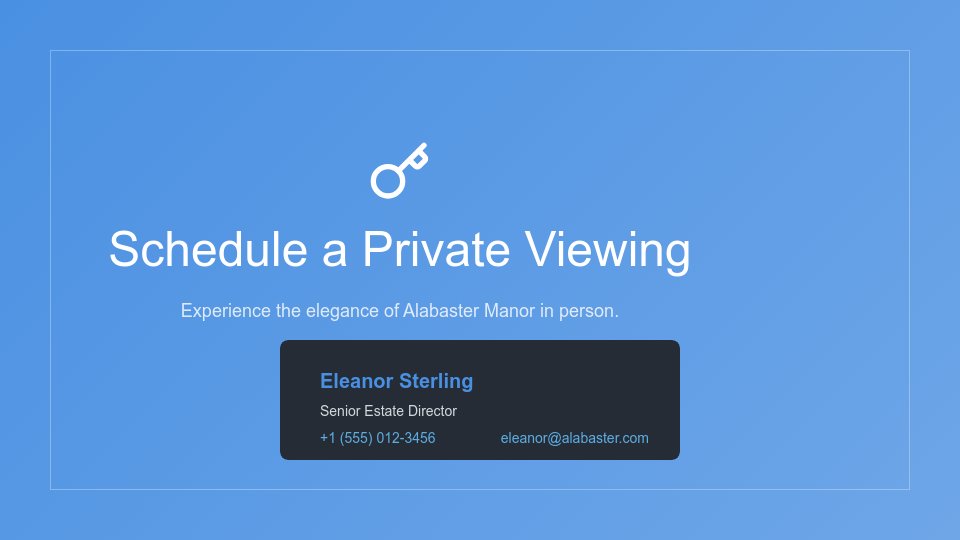 Modern Residential Property Listing