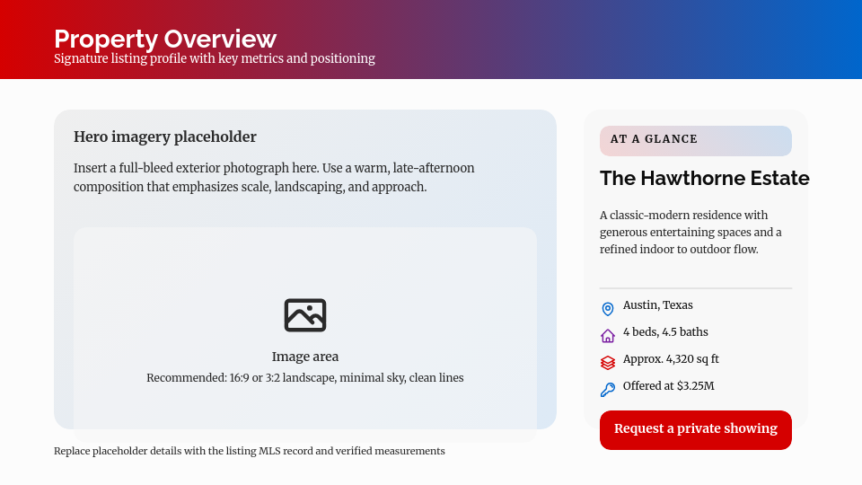 Luxury Residential Portfolio Showcase