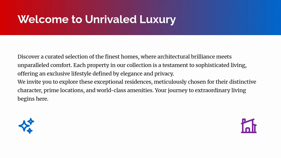 Luxury Residential Property Showcase