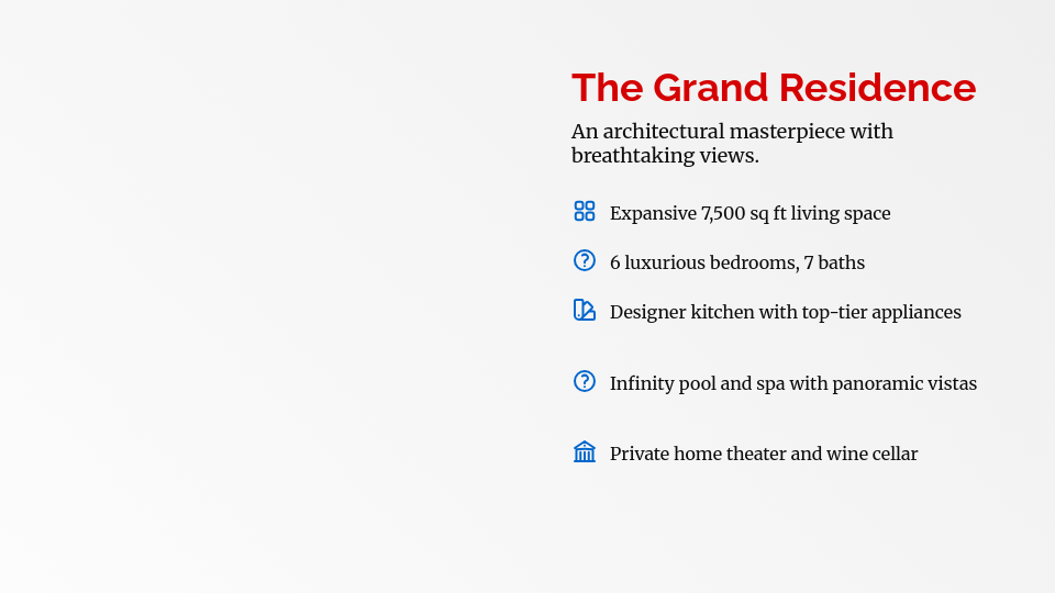Luxury Residential Property Showcase