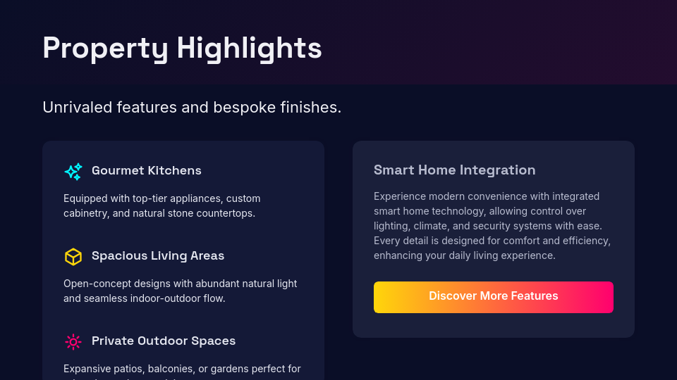 Luxury Residential Property Showcase