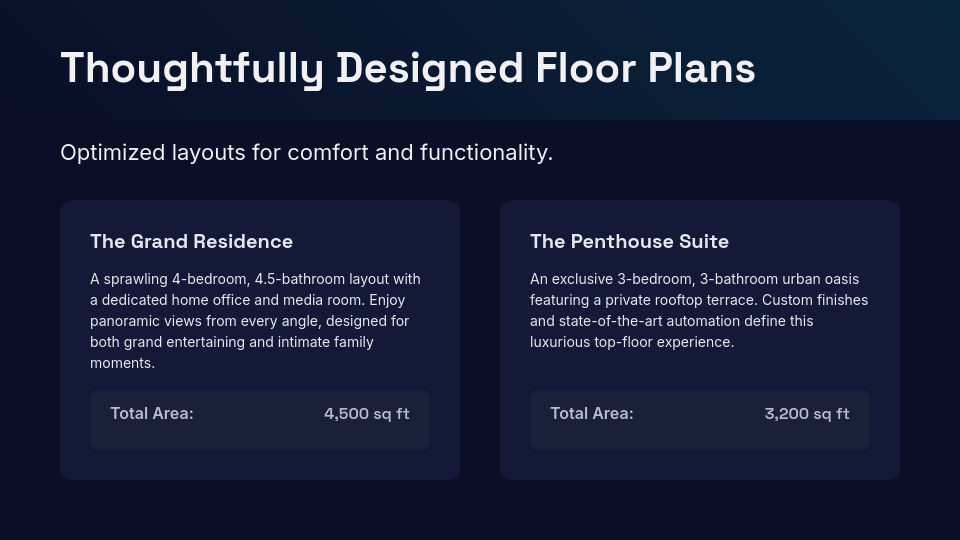 Luxury Residential Property Showcase