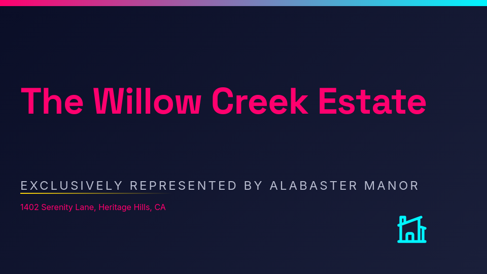 Luxury Property Sales Portfolio