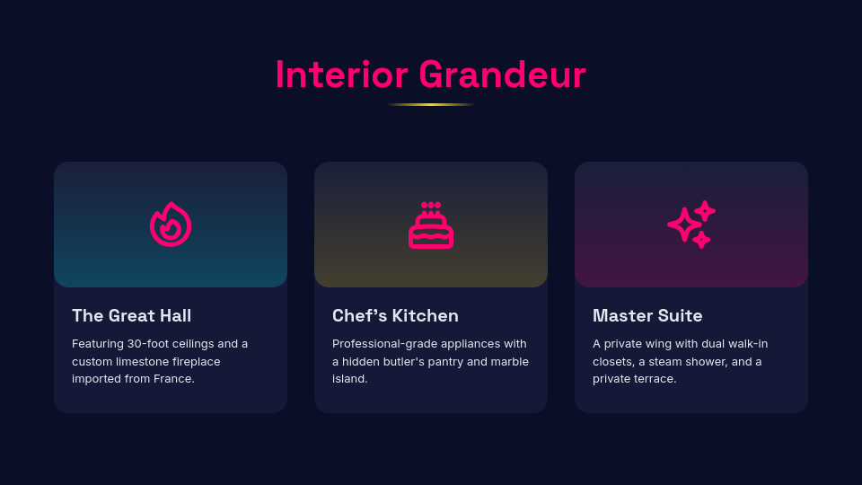 Luxury Property Sales Portfolio