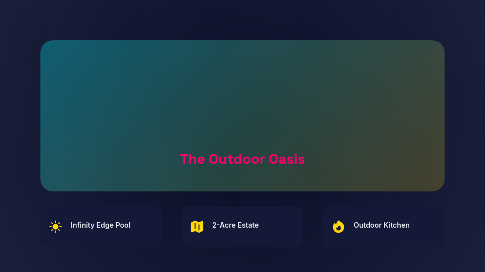 Luxury Property Sales Portfolio