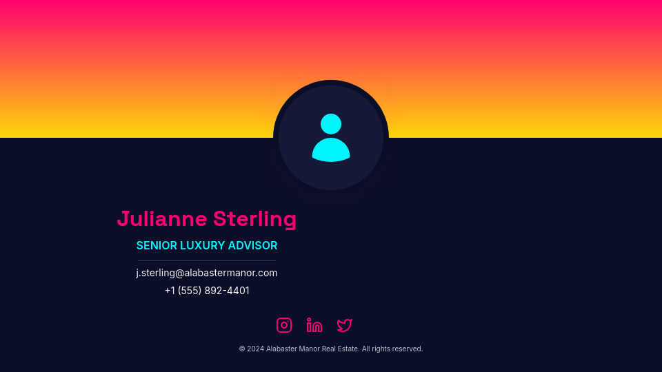 Luxury Property Sales Portfolio