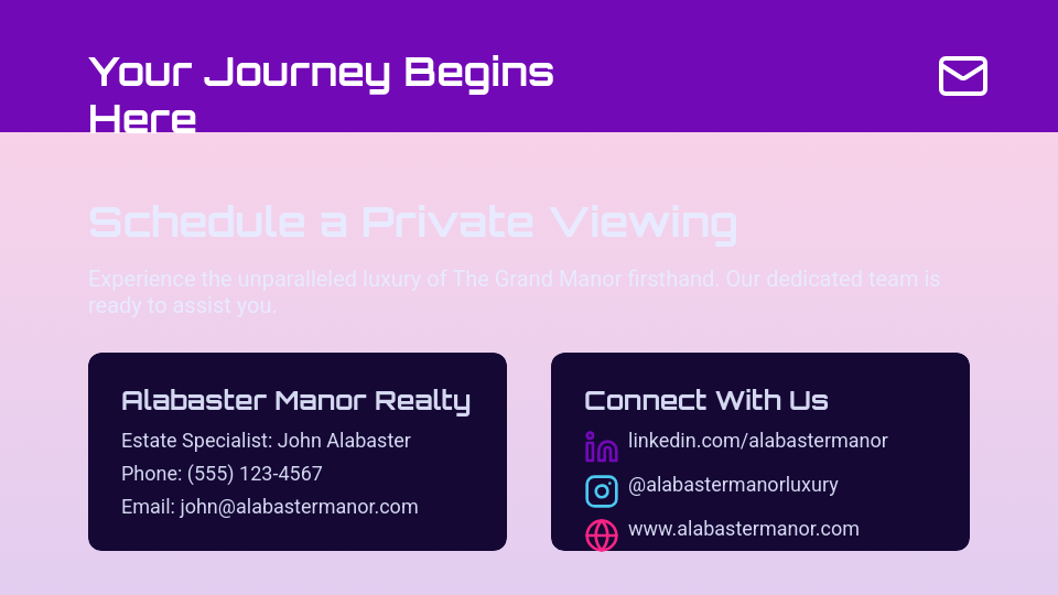 Luxury Property Listing Showcase