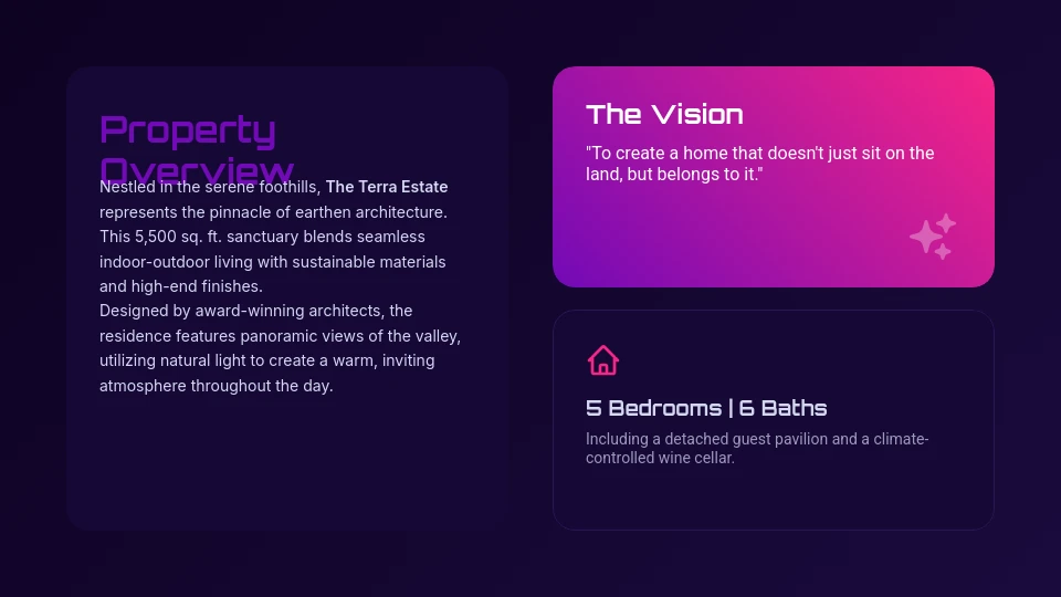 Luxury Residential Listing Showcase