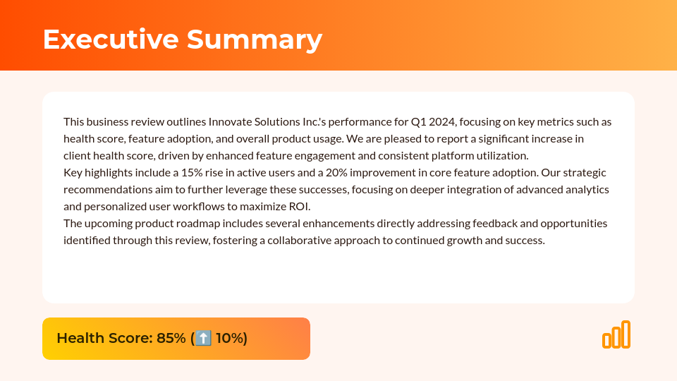B2B SaaS Quarterly Business Review
