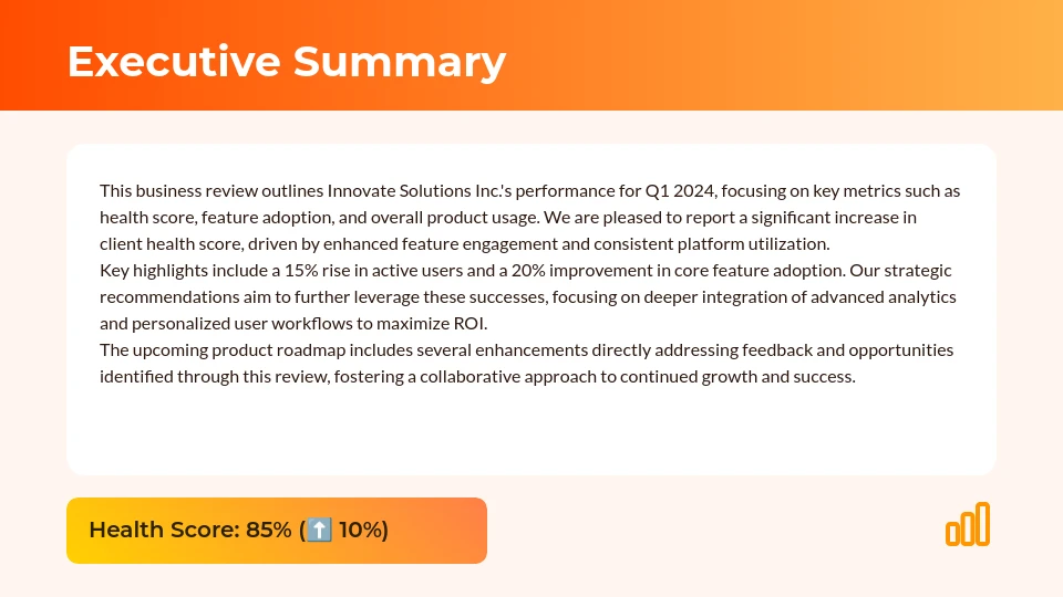 B2B SaaS Quarterly Business Review