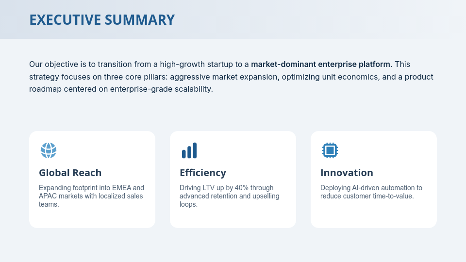 Scalable SaaS Growth Strategy