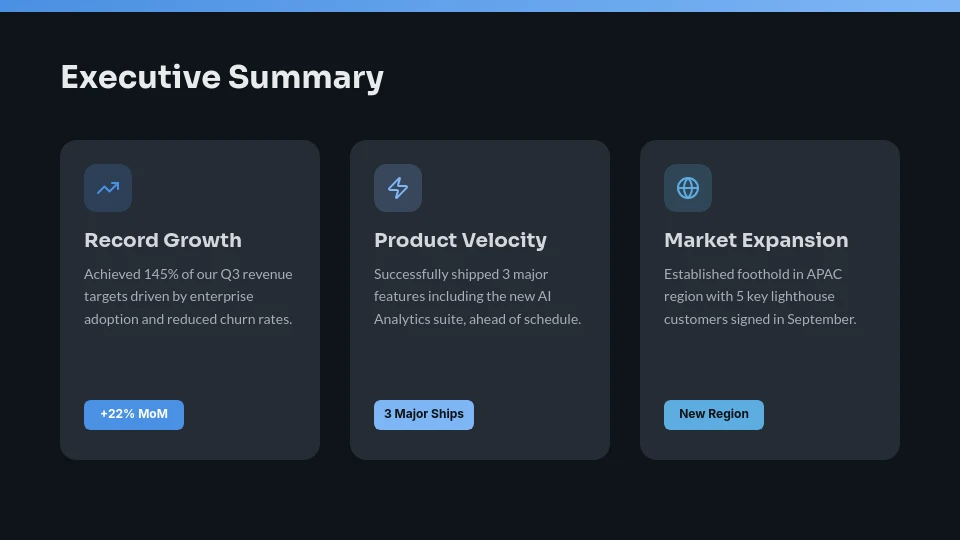 SaaS Quarterly Business Review