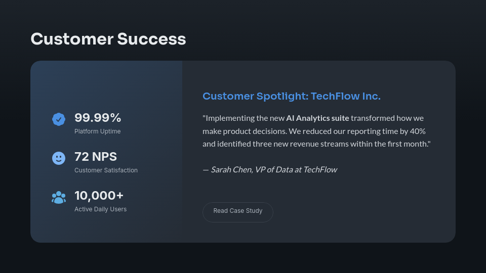 SaaS Quarterly Business Review