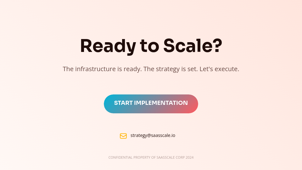 SaaS Product Scaling & Performance Metrics