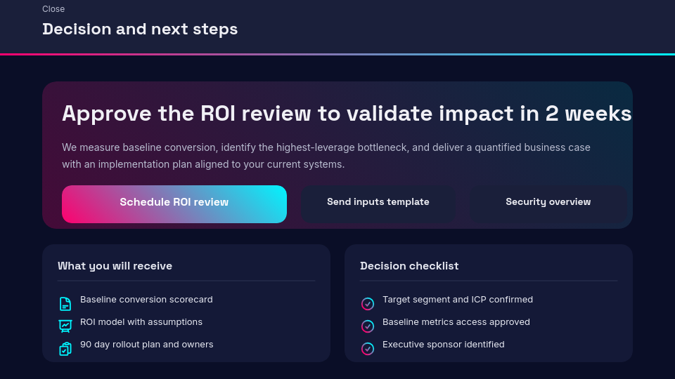 High-Impact Strategic Sales Pitch
