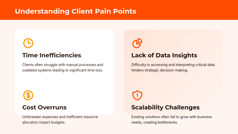 Enterprise Solutions Value Pitch