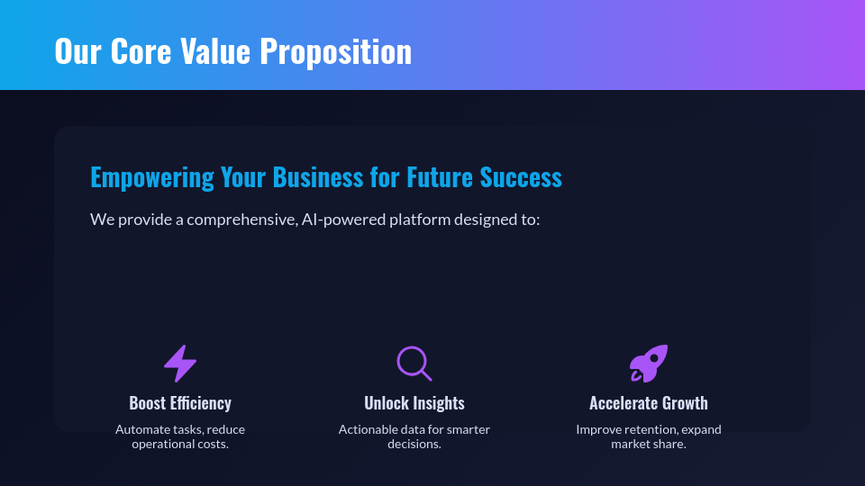 High-Stakes B2B Sales Pitch