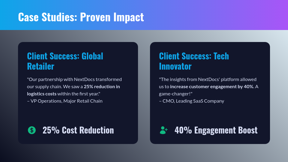 High-Stakes B2B Sales Pitch