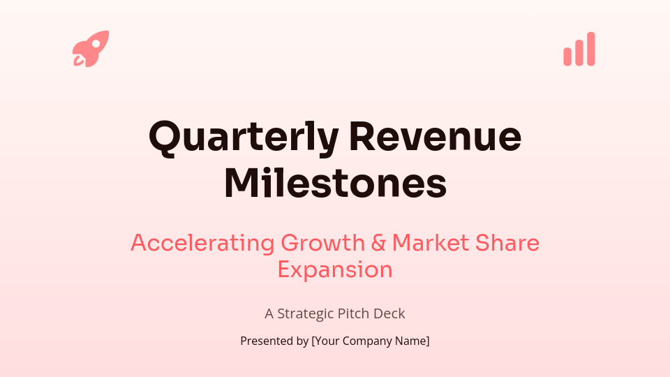 High-Impact Quarterly Growth Pitch