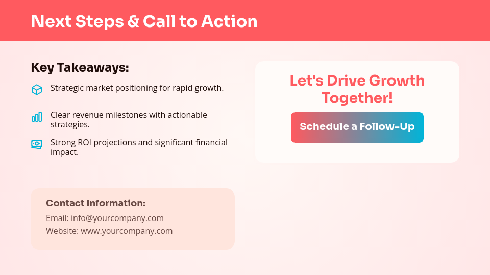 High-Impact Quarterly Growth Pitch