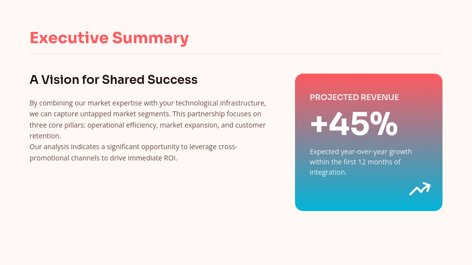 Strategic Partnership Revenue Growth Pitch