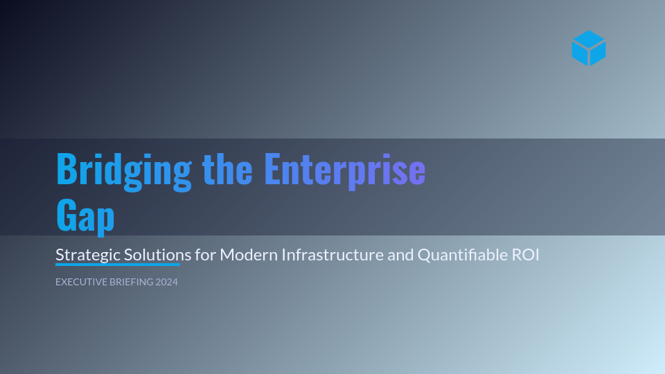 Executive B2B Product Value Proposition