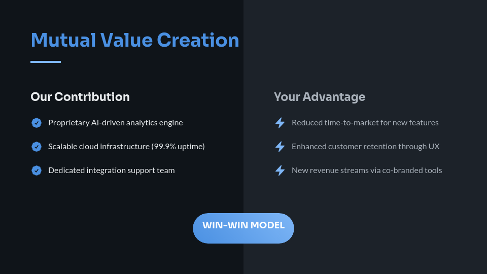 Strategic B2B Partnership Pitch Deck