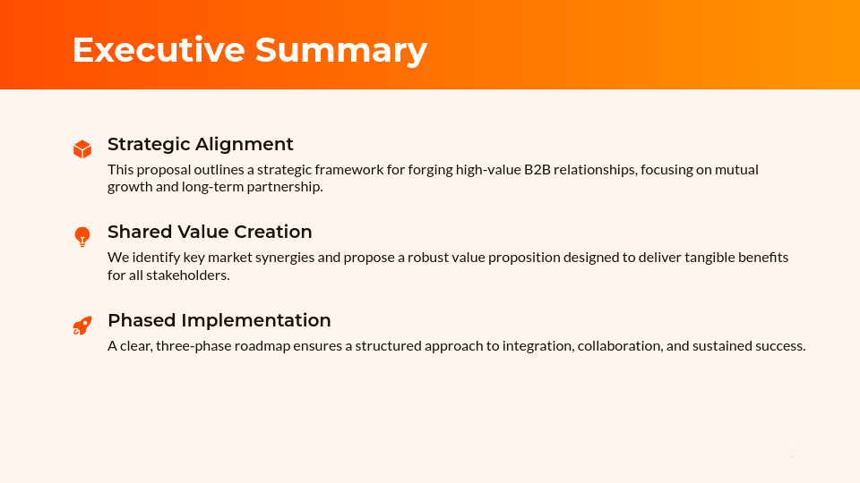 Strategic B2B Partnership Growth Deck