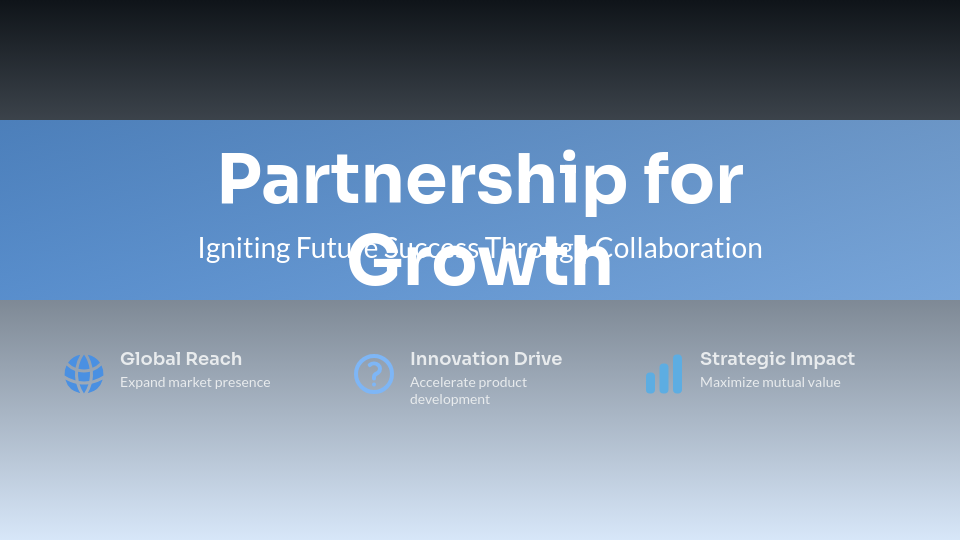 High-Impact Strategic Partnership Pitch