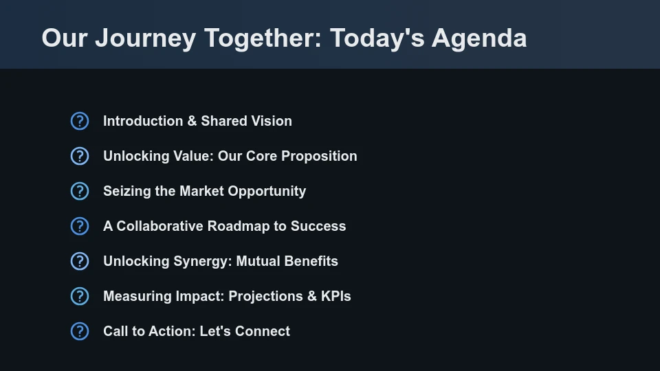 High-Impact Strategic Partnership Pitch