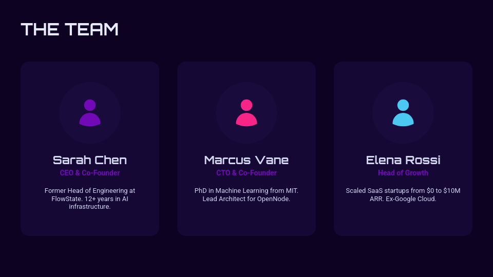 Emerging Tech Seed Funding Deck