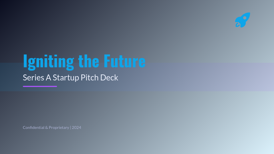 Series A Growth and Fundraising Pitch Deck