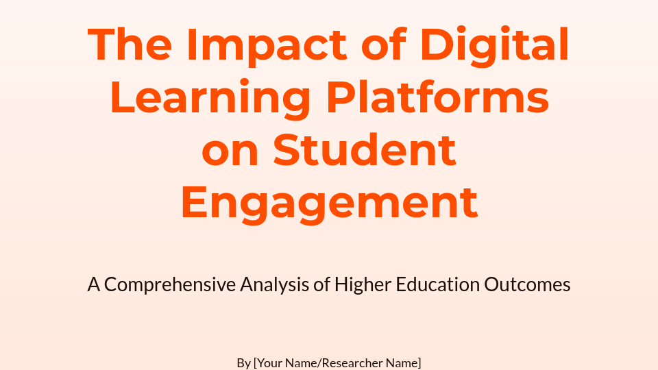 Comprehensive Thesis Research Summary