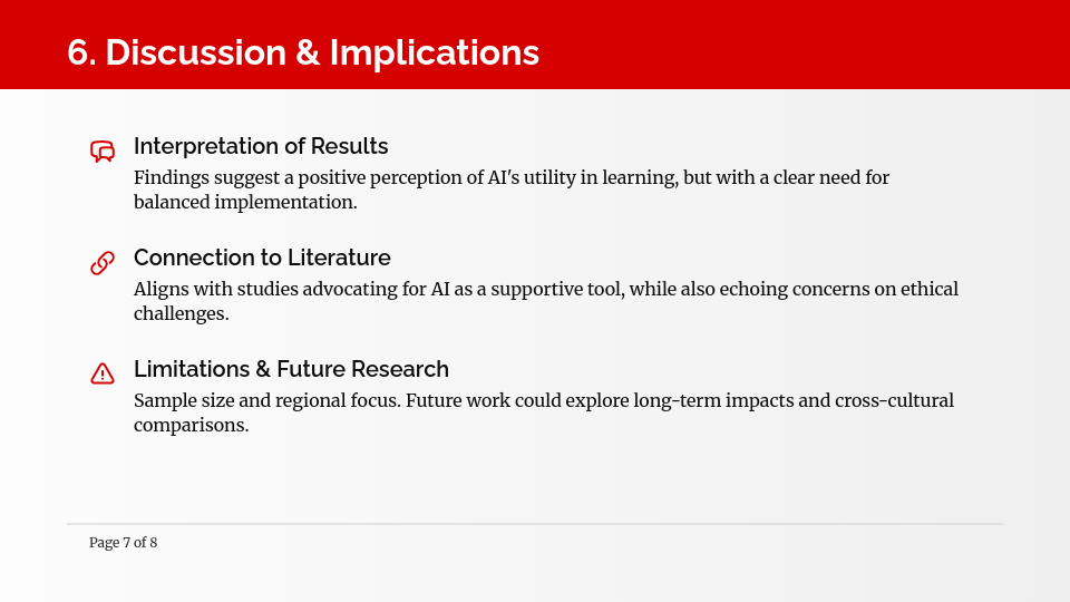 Academic Research Thesis Defense