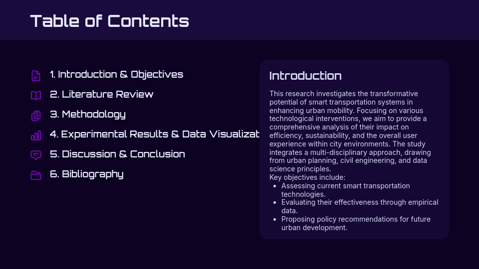 Academic Research Findings Report