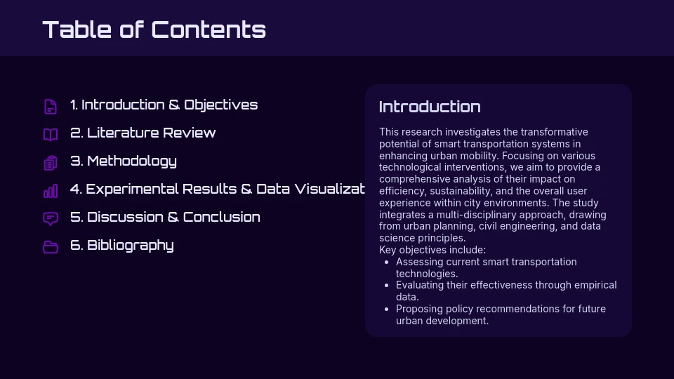 Academic Research Findings Report