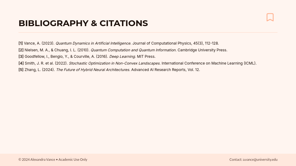 Student Research and Project Portfolio