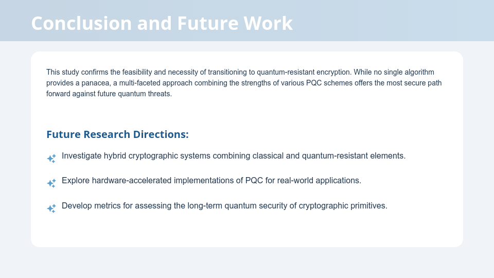 Comprehensive Academic Research Findings