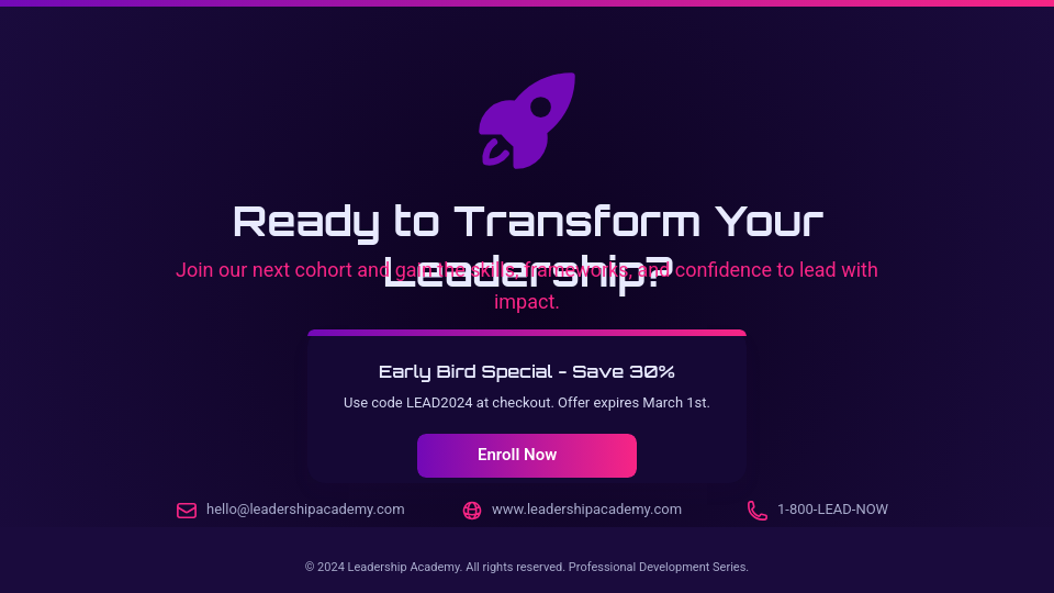 Educational Masterclass Webinar Series