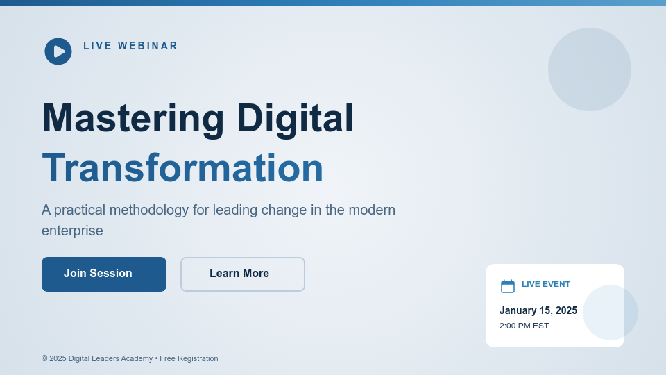 Interactive Remote Learning Masterclass