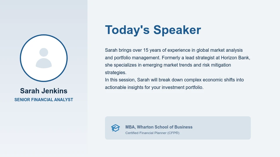 Strategic Expert Workshop Series