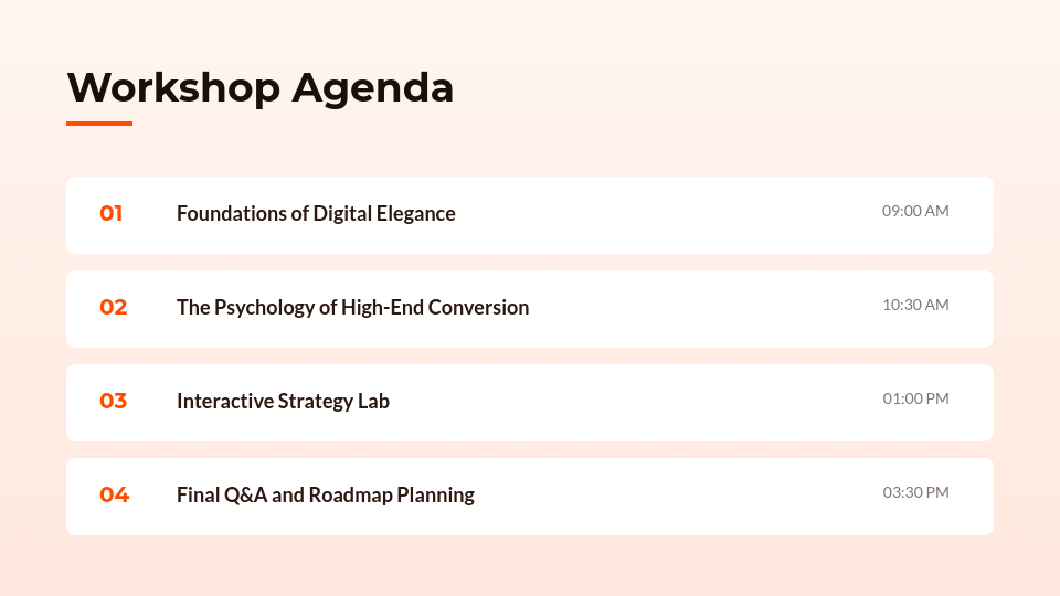 Interactive Virtual Workshop Series