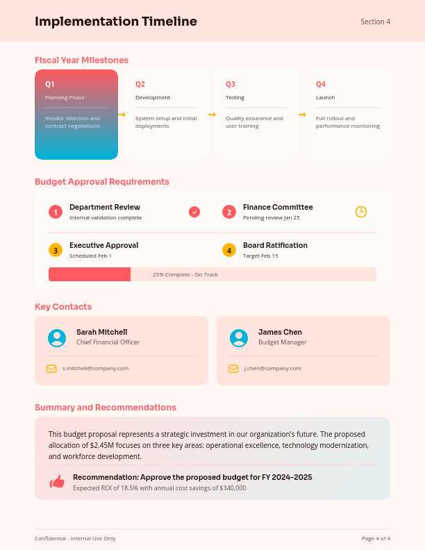Strategic Project Funding Allocation