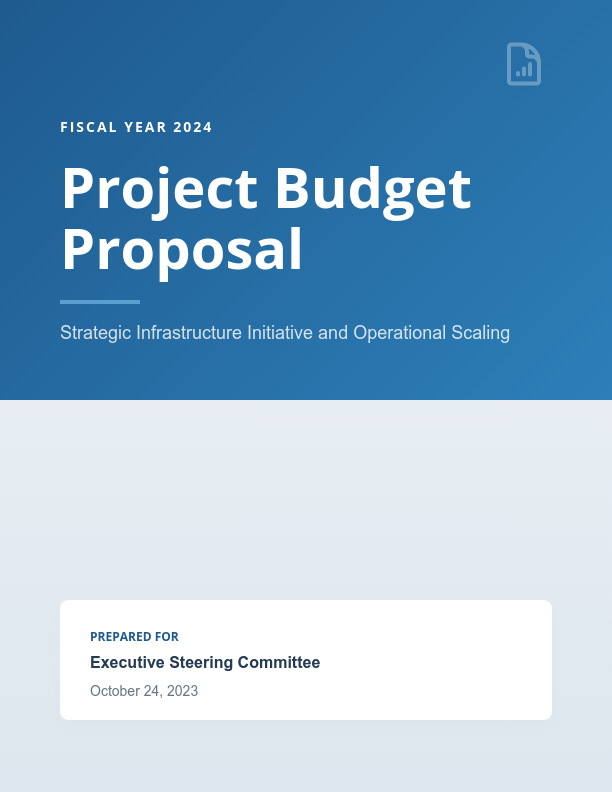 Project Financial Allocation Proposal