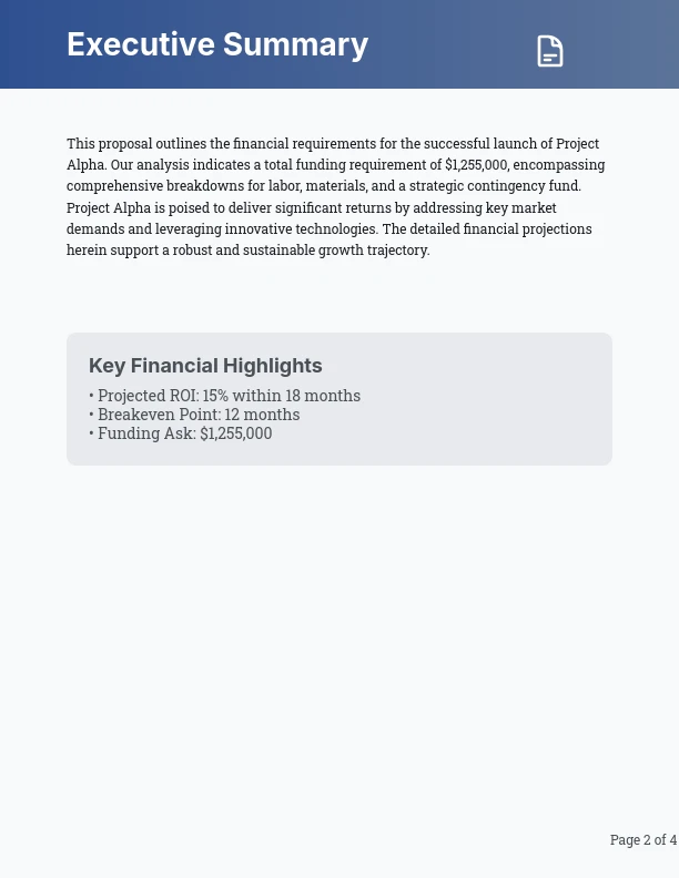 Project Funding and Resource Allocation