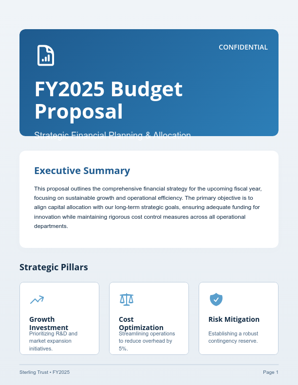 Fiscal Resource Allocation Plan