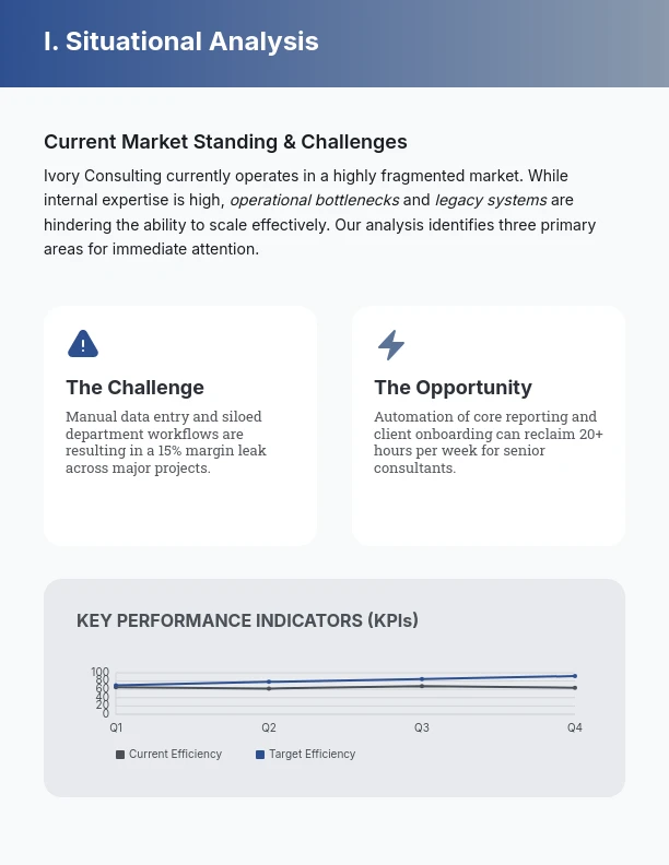 Strategic Business Consulting Proposal