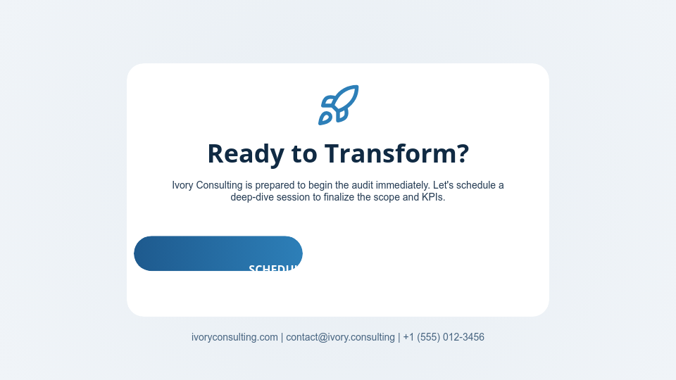 Strategic Management Consulting Pitch