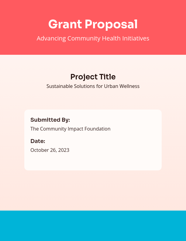 Strategic Grant Funding Application