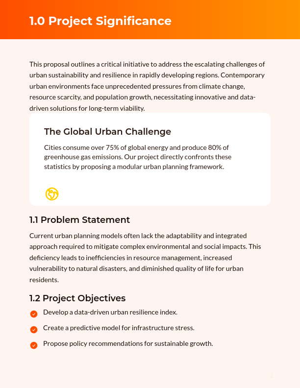 Strategic Research Grant Funding Proposal